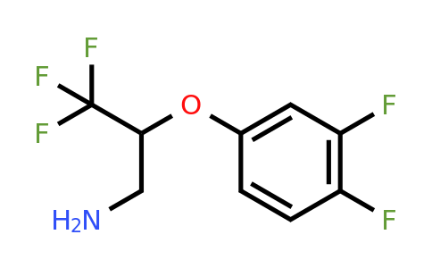 CAS 886764-15-4 | 2-(3,4-Difluoro-phenoxy)-3,3,3-trifluoro-propylamine