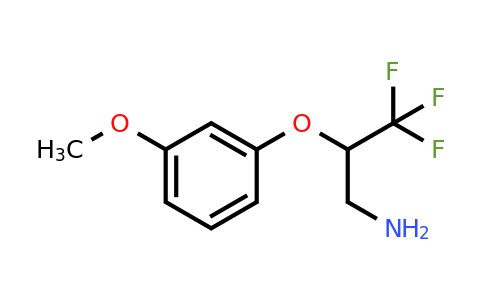 CAS 886764-32-5 | 3,3,3-Trifluoro-2-(3-methoxy-phenoxy)-propylamine