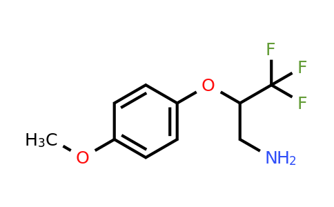 CAS 886764-34-7 | 3,3,3-Trifluoro-2-(4-methoxy-phenoxy)-propylamine