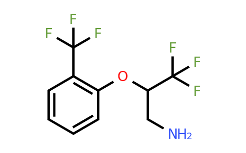 CAS 886764-42-7 | 3,3,3-Trifluoro-2-(2-trifluoromethyl-phenoxy)-propylamine