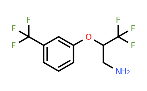 CAS 886764-44-9 | 3,3,3-Trifluoro-2-(3-trifluoromethyl-phenoxy)-propylamine