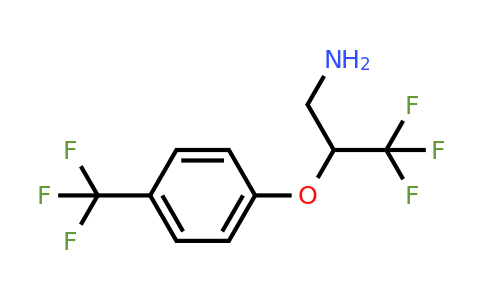 CAS 886764-46-1 | 3,3,3-Trifluoro-2-(4-trifluoromethyl-phenoxy)-propylamine