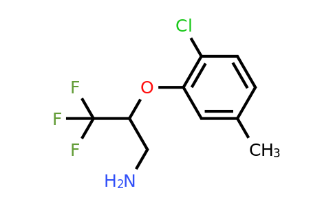 CAS 886764-64-3 | 2-(2-Chloro-5-methyl-phenoxy)-3,3,3-trifluoro-propylamine