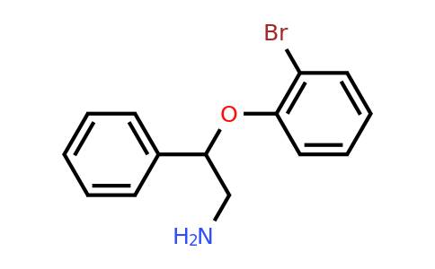 CAS 886764-95-0 | 2-(2-Bromo-phenoxy)-2-phenyl-ethylamine