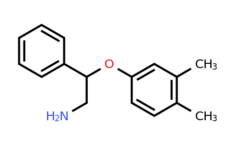 CAS 886765-13-5 | 2-(3,4-Dimethyl-phenoxy)-2-phenyl-ethylamine