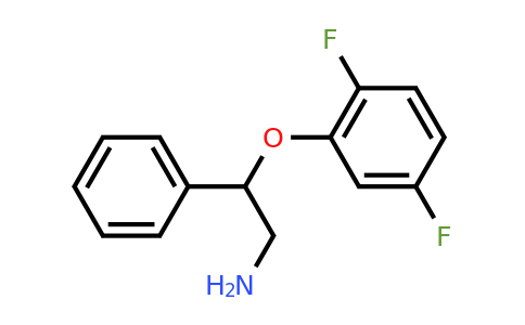 CAS 886765-25-9 | 2-(2,5-Difluoro-phenoxy)-2-phenyl-ethylamine