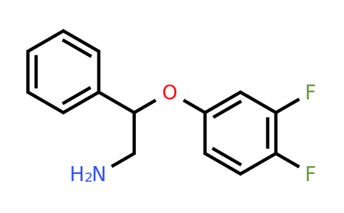 CAS 886765-28-2 | 2-(3,4-Difluoro-phenoxy)-2-phenyl-ethylamine