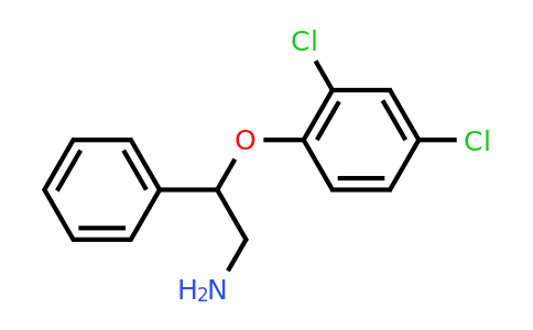 CAS 886765-37-3 | 2-(2,4-Dichloro-phenoxy)-2-phenyl-ethylamine