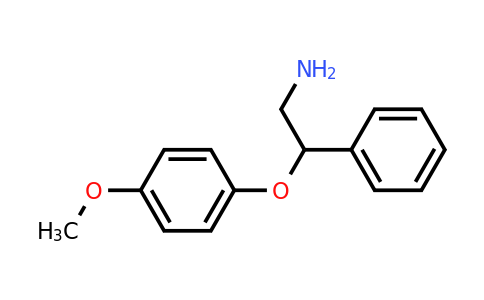 CAS 886765-57-7 | 2-(4-Methoxy-phenoxy)-2-phenyl-ethylamine
