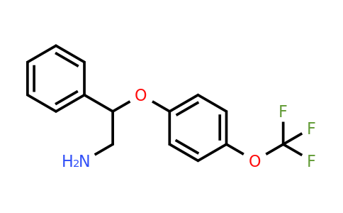 CAS 886765-66-8 | 2-Phenyl-2-(4-trifluoromethoxy-phenoxy)-ethylamine