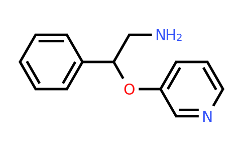 CAS 886765-84-0 | 2-Phenyl-2-(pyridin-3-yloxy)-ethylamine