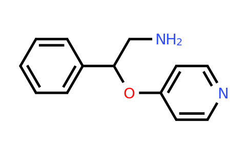 CAS 886765-87-3 | 2-Phenyl-2-(pyridin-4-yloxy)-ethylamine