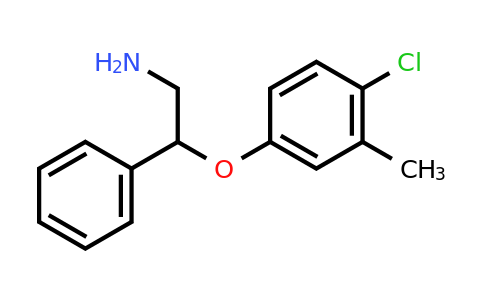 CAS 886765-99-7 | 2-(4-Chloro-3-methyl-phenoxy)-2-phenyl-ethylamine