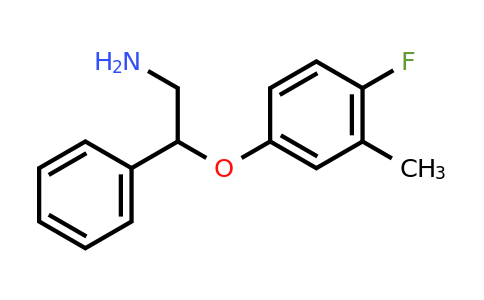 CAS 886766-13-8 | 2-(4-Fluoro-3-methyl-phenoxy)-2-phenyl-ethylamine