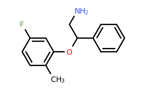 CAS 886766-16-1 | 2-(5-Fluoro-2-methyl-phenoxy)-2-phenyl-ethylamine