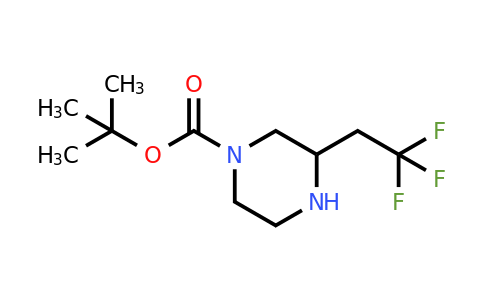 CAS 886766-19-4 | 3-(2,2,2-Trifluoro-ethyl)-piperazine-1-carboxylic acid tert-butyl ester