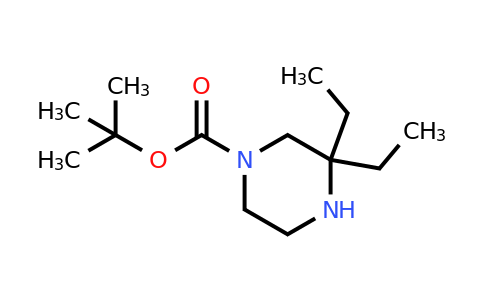 CAS 886766-52-5 | 3,3-Diethyl-piperazine-1-carboxylic acid tert-butyl ester
