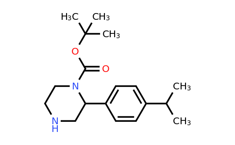 CAS 886766-97-8 | 2-(4-Isopropyl-phenyl)-piperazine-1-carboxylic acid tert-butyl ester