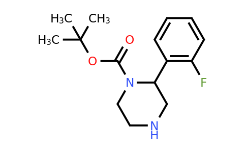 CAS 886767-13-1 | 2-(2-Fluoro-phenyl)-piperazine-1-carboxylic acid tert-butyl ester