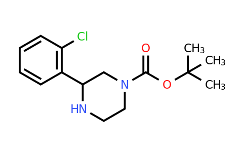 CAS 886767-33-5 | Tert-butyl 3-(2-chlorophenyl)piperazine-1-carboxylate