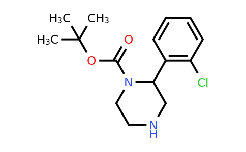 CAS 886767-37-9 | 2-(2-Chloro-phenyl)-piperazine-1-carboxylic acid tert-butyl ester