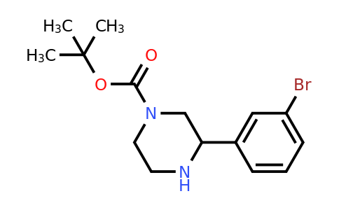 CAS 886767-61-9 | 3-(3-Bromo-phenyl)-piperazine-1-carboxylic acid tert-butyl ester