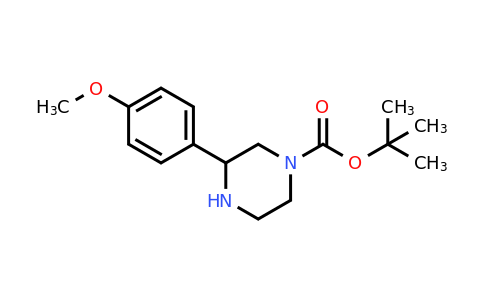 CAS 886768-17-8 | Tert-butyl 3-(4-methoxyphenyl)piperazine-1-carboxylate
