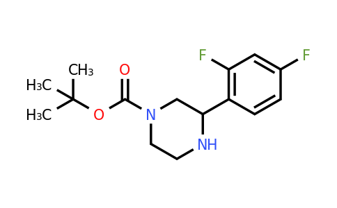 CAS 886768-57-6 | 3-(2,4-Difluoro-phenyl)-piperazine-1-carboxylic acid tert-butyl ester