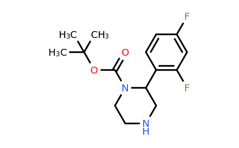 CAS 886768-61-2 | 2-(2,4-Difluoro-phenyl)-piperazine-1-carboxylic acid tert-butyl ester