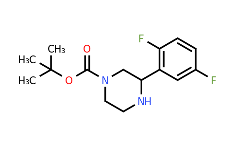 CAS 886768-65-6 | 3-(2,5-Difluoro-phenyl)-piperazine-1-carboxylic acid tert-butyl ester