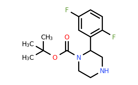 CAS 886768-69-0 | 2-(2,5-Difluoro-phenyl)-piperazine-1-carboxylic acid tert-butyl ester