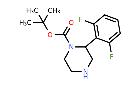CAS 886768-77-0 | 2-(2,6-Difluoro-phenyl)-piperazine-1-carboxylic acid tert-butyl ester