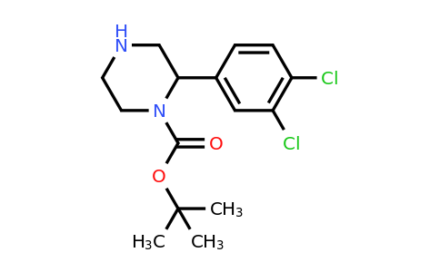 CAS 886769-33-1 | 2-(3,4-Dichloro-phenyl)-piperazine-1-carboxylic acid tert-butyl ester