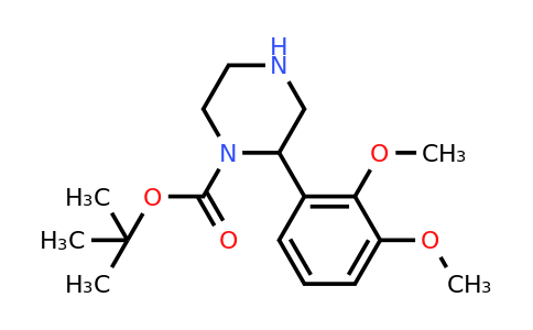CAS 886769-45-5 | 2-(2,3-Dimethoxy-phenyl)-piperazine-1-carboxylic acid tert-butyl ester