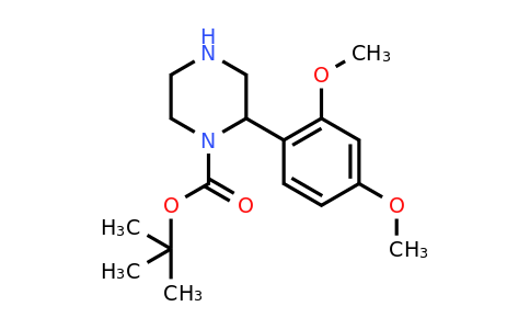 CAS 886769-57-9 | 2-(2,4-Dimethoxy-phenyl)-piperazine-1-carboxylic acid tert-butyl ester
