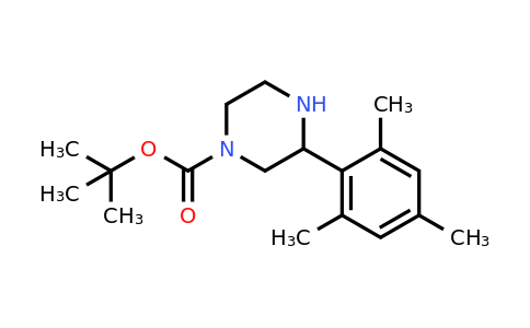 CAS 886770-05-4 | 3-(2,4,6-Trimethyl-phenyl)-piperazine-1-carboxylic acid tert-butyl ester