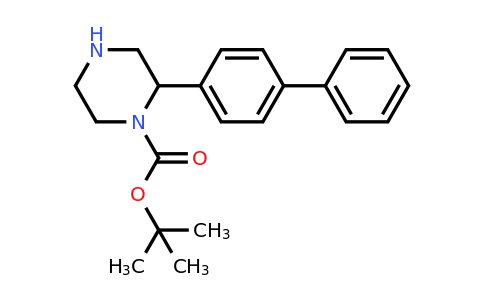 CAS 886770-46-3 | 2-Biphenyl-4-YL-piperazine-1-carboxylic acid tert-butyl ester