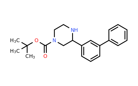 CAS 886770-50-9 | 3-Biphenyl-3-YL-piperazine-1-carboxylic acid tert-butyl ester