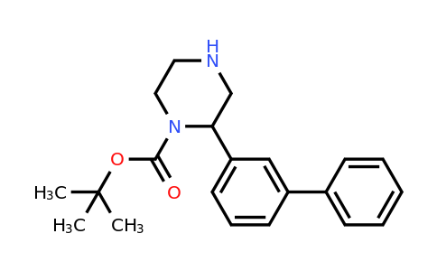 CAS 886770-55-4 | 2-Biphenyl-3-YL-piperazine-1-carboxylic acid tert-butyl ester