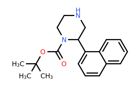 CAS 886770-75-8 | 2-Naphthalen-1-YL-piperazine-1-carboxylic acid tert-butyl ester
