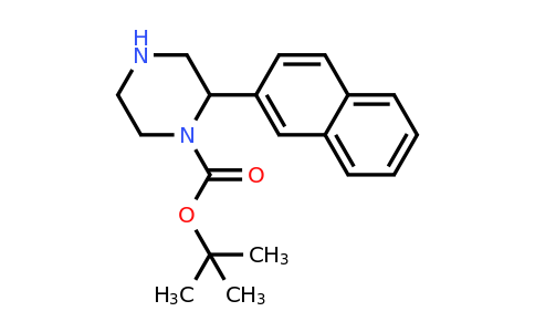 CAS 886770-85-0 | 2-Naphthalen-2-YL-piperazine-1-carboxylic acid tert-butyl ester