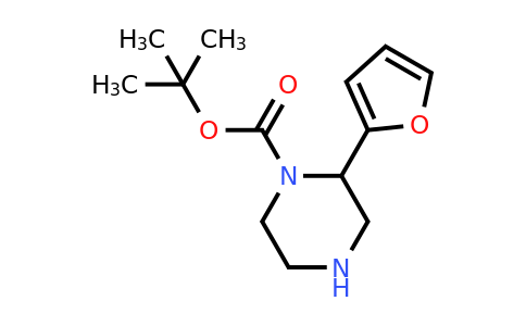 CAS 886771-32-0 | 2-Furan-2-YL-piperazine-1-carboxylic acid tert-butyl ester