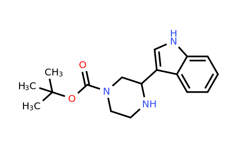 CAS 886771-56-8 | 3-(1H-Indol-3-YL)-piperazine-1-carboxylic acid tert-butyl ester