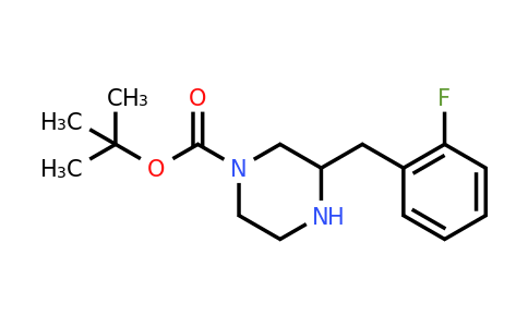 CAS 886772-03-8 | 3-(2-Fluoro-benzyl)-piperazine-1-carboxylic acid tert-butyl ester