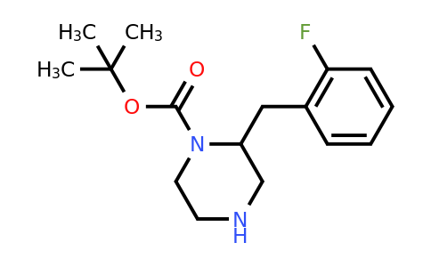 CAS 886772-09-4 | 2-(2-Fluoro-benzyl)-piperazine-1-carboxylic acid tert-butyl ester