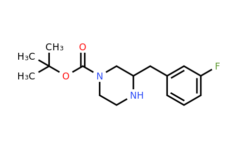 CAS 886772-15-2 | 3-(3-Fluoro-benzyl)-piperazine-1-carboxylic acid tert-butyl ester