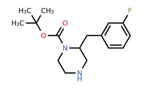 CAS 886772-21-0 | 2-(3-Fluoro-benzyl)-piperazine-1-carboxylic acid tert-butyl ester