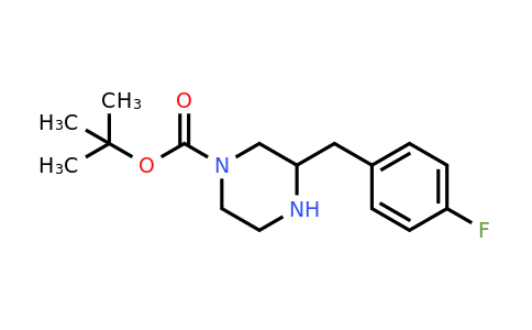 CAS 886772-26-5 | 3-(4-Fluoro-benzyl)-piperazine-1-carboxylic acid tert-butyl ester
