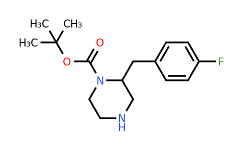 CAS 886772-32-3 | 2-(4-Fluoro-benzyl)-piperazine-1-carboxylic acid tert-butyl ester