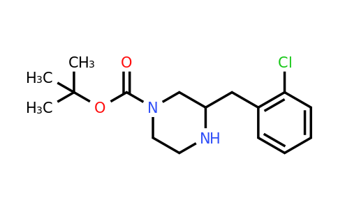 CAS 886772-38-9 | 3-(2-Chloro-benzyl)-piperazine-1-carboxylic acid tert-butyl ester